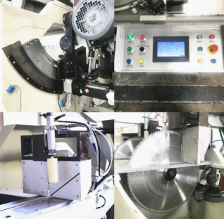 Пила за сечење на прозорец и профил на врата со CNC со 5 оски