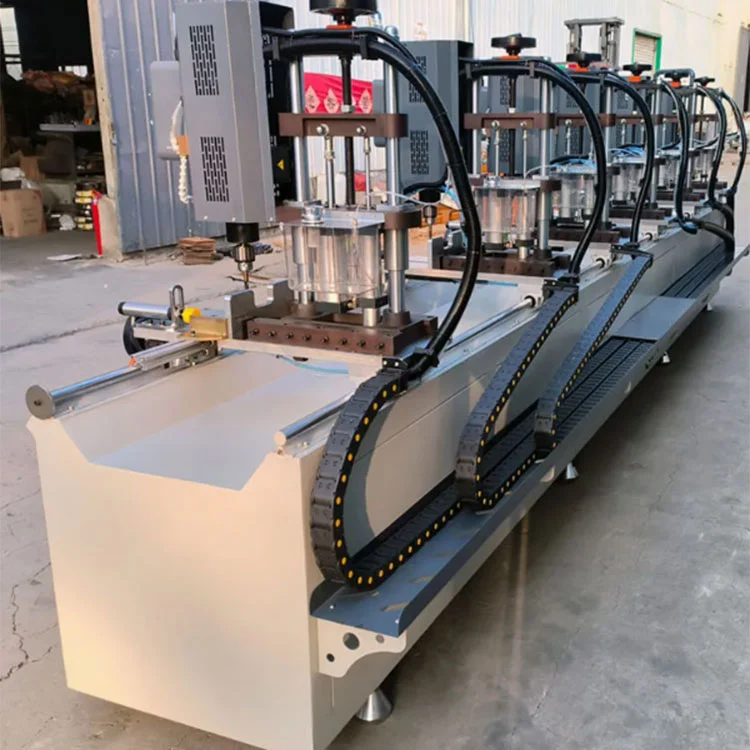 Машина за дупчење на завеси со CNC со 8 вретена