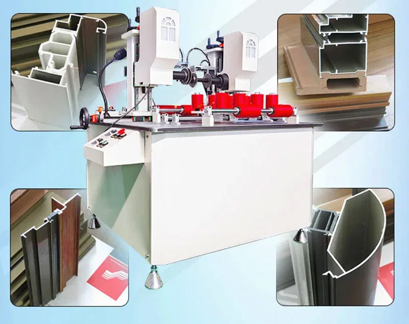 Dual Motor Thermal Break Knurling Strip Inserting Machine