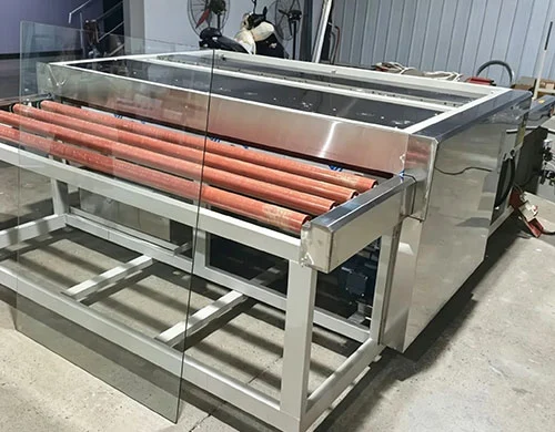 1600mm Stainless Steel Insulated Glass Washing And Drying Machine