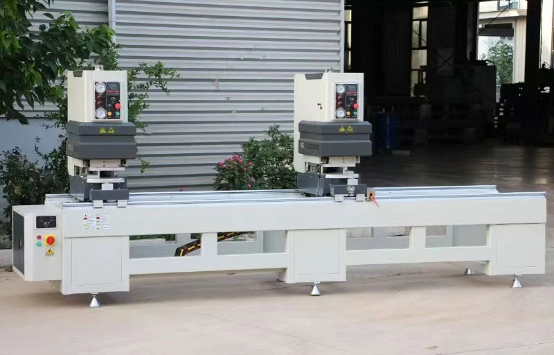 UPVC PVC Windows Double Head Seamless Welding Machine