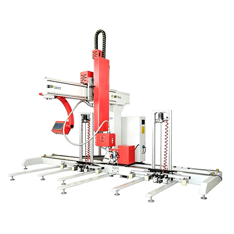 CNC Glass Window Sealant Spreading Machinery